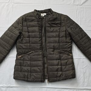 Charlotte Russe Olive Puffer Jacket